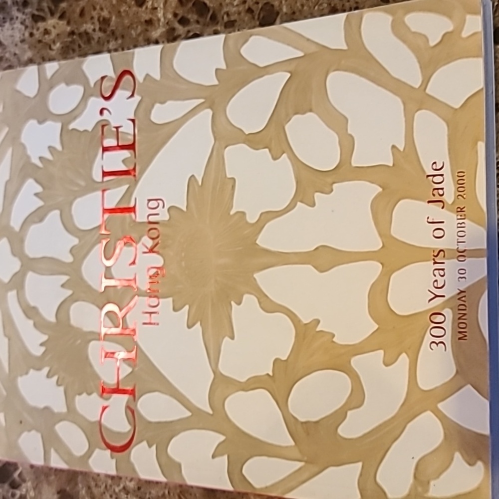 Christie's Hong Kong auction book